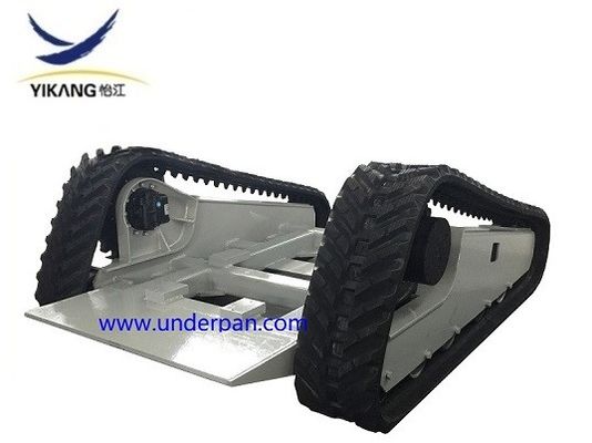 5 ton rubber crawler tracked system undercarriage for frie fighting robot
