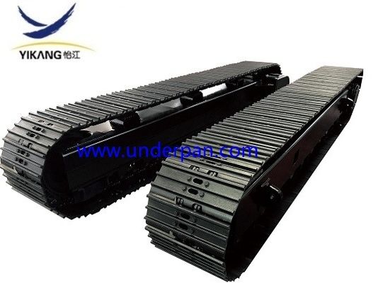 5 ton rubber crawler tracked system undercarriage for frie fighting robot