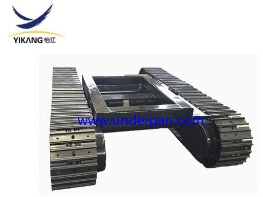 5 ton rubber crawler tracked system undercarriage for frie fighting robot