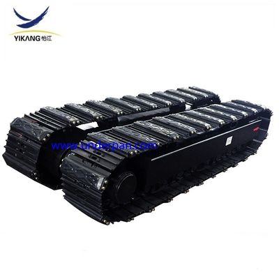 Custom China factory price crawler steel track undercarriage chassis system with rubber pad