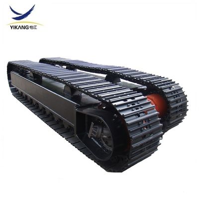 70 tons steel track undercarriage system for mobile crusher