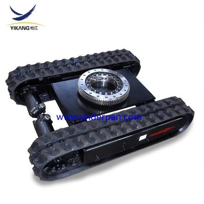 1-10 ton crawler rubber track undercarriage system for mini excavator drilling rig crane machinery