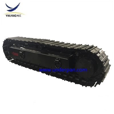 OEM costomized 8 - 10 tons steeltracked undercarriage systems for hydraulic crawler drilling rig