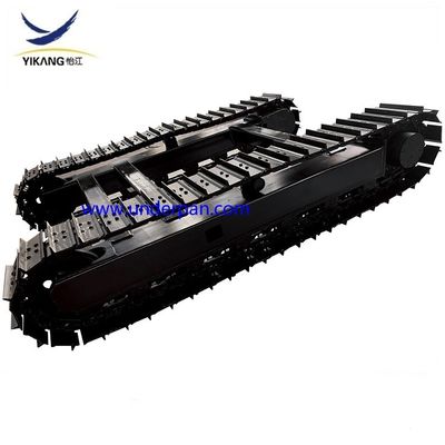 OEM costomized 8 - 10 tons steeltracked undercarriage systems for hydraulic crawler drilling rig