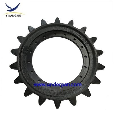 Crawler dumper rubber track undercarriage idler assy MST 1500 front idler