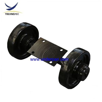 Crawler dumper rubber track undercarriage idler assy MST 1500 front idler