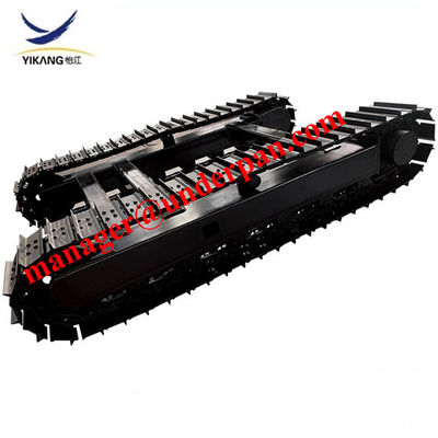 Custom hydraulic 5-10 ton crawler track undercarriage system for drilling rig equipment