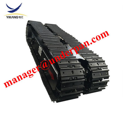 Hydraulic crawler anchor core water wll drilling rig steel track undercarriage system for heavy equipment parts