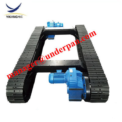 China factory price 1-10 ton small rubberl track pad undercarriage for mini excavator drilling rig crane