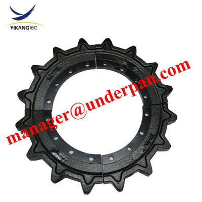 Crawler dumper rubber track undercarriage bottom roller assy MST 300 track roller by factory manufacturer
