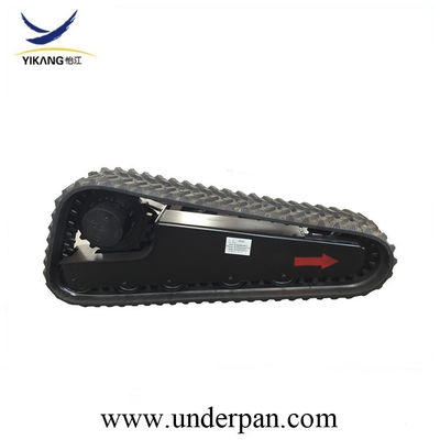 Custom underwater robot crawler rubber track undercarriage system from China factory price