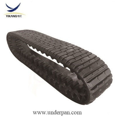 300x52.5x80N rubber track for excavator drilling rig crane undercarriage parts