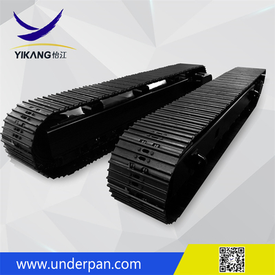 OEM costomized 8 - 10 tons steeltracked undercarriage systems for hydraulic crawler drilling rig