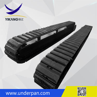 Custom China factory price crawler steel track undercarriage chassis system with rubber pad