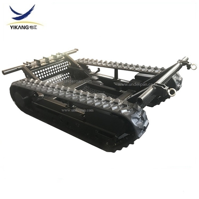 OEM&amp;ODM Available crawler rubber track undercarriage system 3-10 tons for hydraulic spider lift spare parts