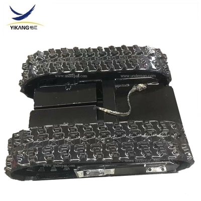 New design rubber track chassis steel crawler undercarriage for 5-10 ton hydraulic motor crawler rotary drilling rig