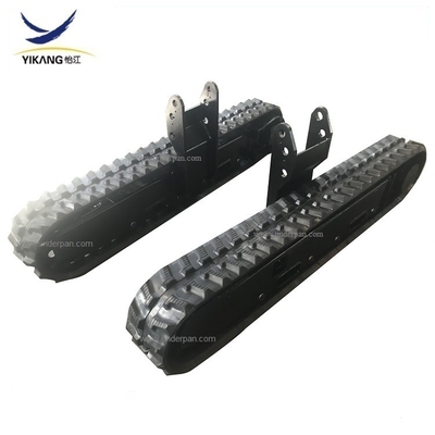 OEM&amp;ODM Available crawler rubber track undercarriage system 3-10 tons for hydraulic spider lift spare parts