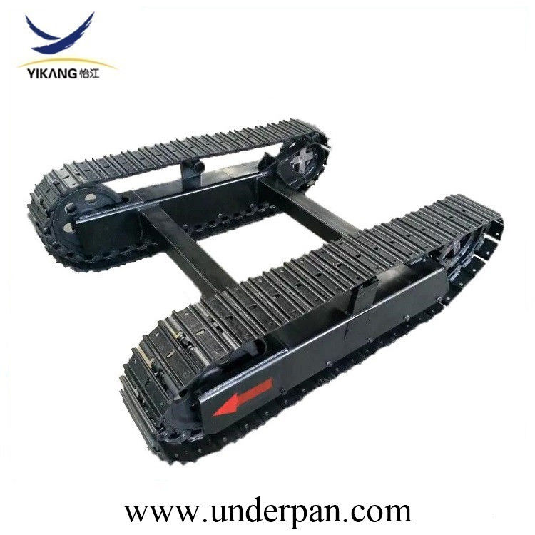 Customized 3-10 ton crawler track undercarriage for excavator drilling rig crane machinery