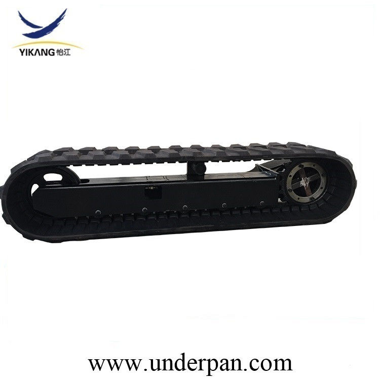 1-10 ton crawler rubber track undercarriage system for mini excavator drilling rig crane machinery